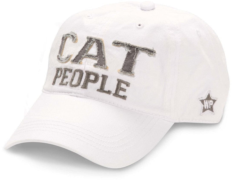 Cat People - White Adjustable Hat - Shelburne Country Store