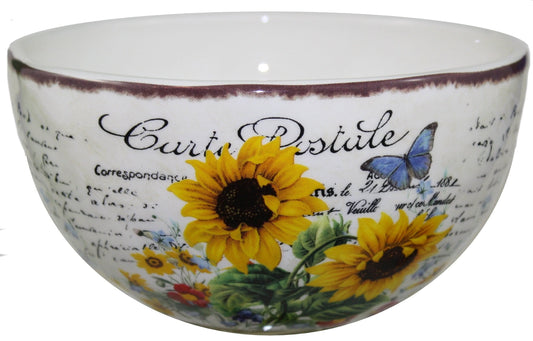 Sunflower Meadow Ice Cream Bowl - Shelburne Country Store