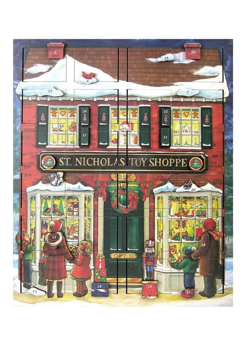 Musical Advent Toy Shop - Shelburne Country Store