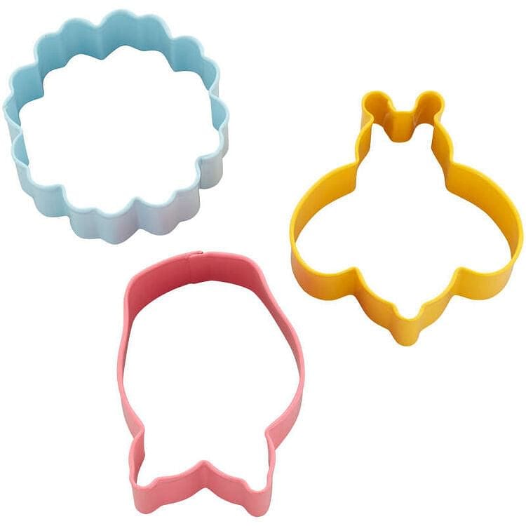 Daisy, Bumblebee and Tulip Spring Cookie Cutter Set, 3-Piece - Shelburne Country Store