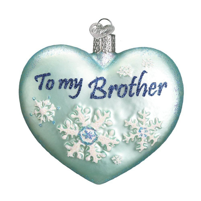 Brother Heart Ornament - Shelburne Country Store