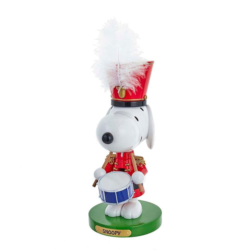 10" Peanuts Snoopy the Drummer Nutcracker - Shelburne Country Store