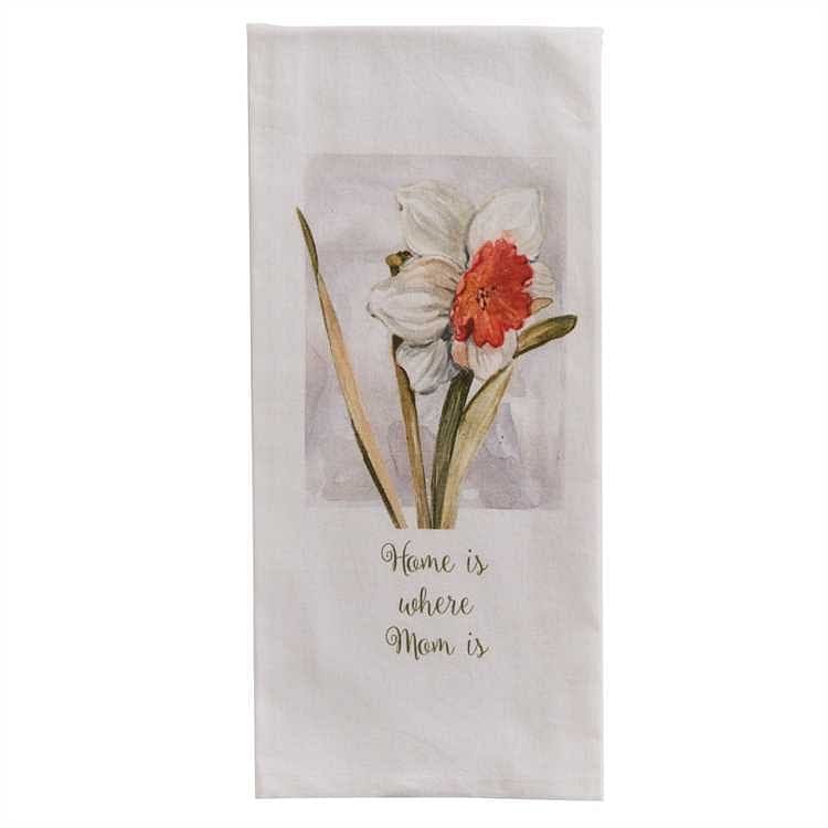 Home Is Where Mom Is Printed Dishtowel - Shelburne Country Store