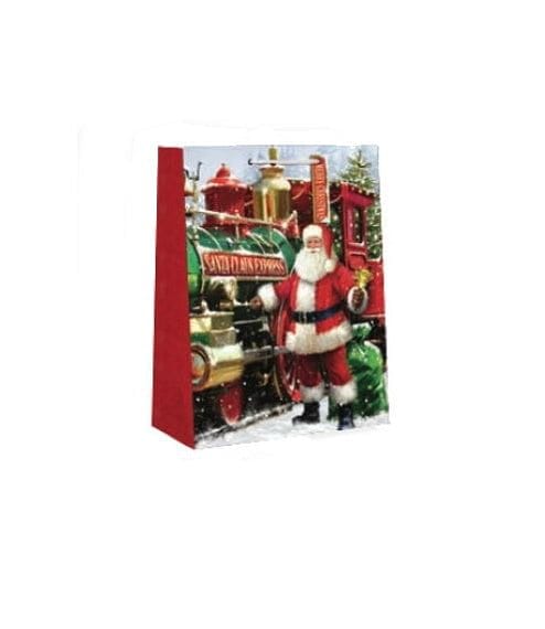 Traditional Small Gift Bag - Santa Claus Express - Shelburne Country Store