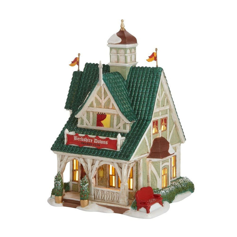 Department 56 Dickens' Village Berkshire Downs Cricket Club Lit Building - Shelburne Country Store