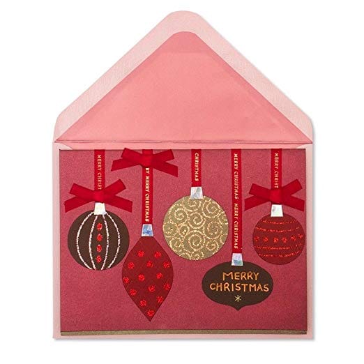 Hanging Ornaments Card - Shelburne Country Store
