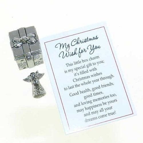 My Christmas Wish for you Prayer Box with Charms - Shelburne Country Store
