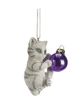 Kitten Playing Ornament - Coon - Shelburne Country Store