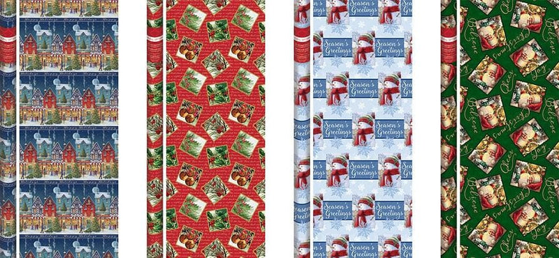 Premium Holiday Roll Wrap - 80 Square Feet - - Shelburne Country Store