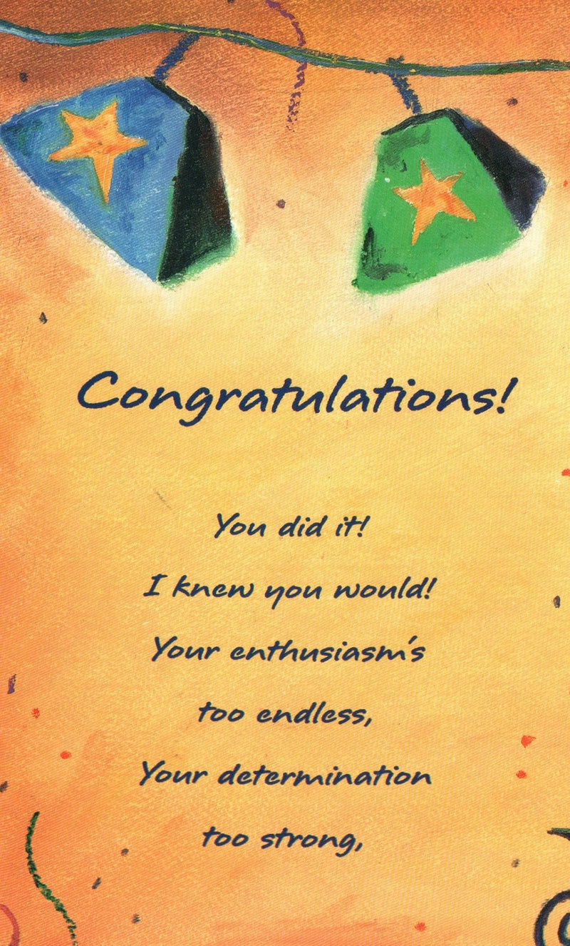 You Did it! Congratulations Card - Shelburne Country Store