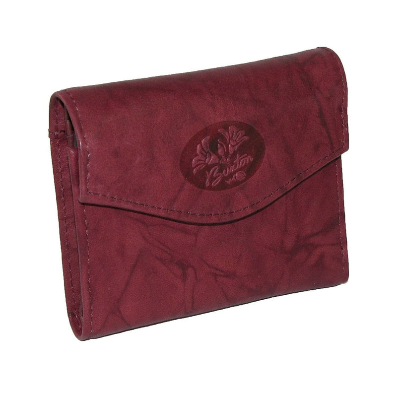 Buxton Leather Heiress Mini Trifold Wallet - - Shelburne Country Store