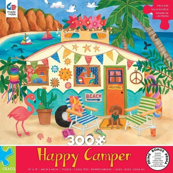 Happy Camper - Beach  300 Piece Puzzle - Shelburne Country Store