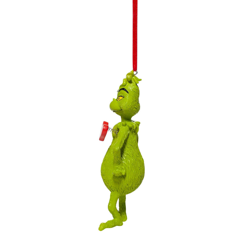 Grinch with Heart Ornament - Shelburne Country Store