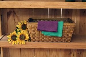 Chipwood Storage Basket - Rectangular - 15x11 - Shelburne Country Store
