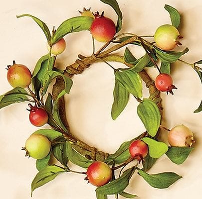 Rose Hip Candle Ring - Shelburne Country Store