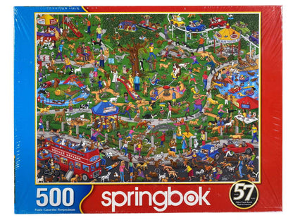 The Dog Park - 500 Piece Puzzle - Shelburne Country Store