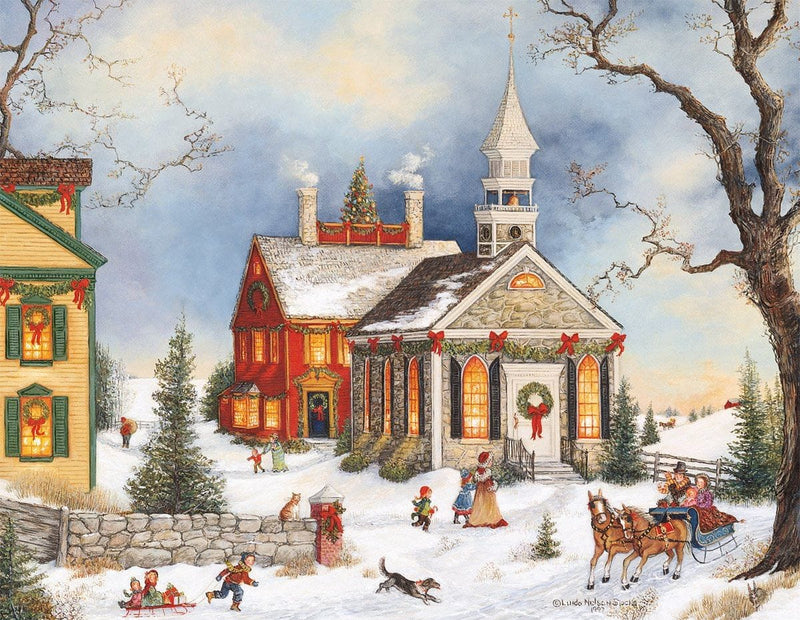 Folk Art Holiday Christmas Cards - Shelburne Country Store