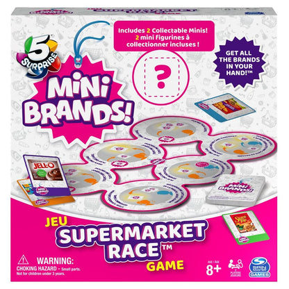 Mini Brands Supermarket Race Game - Shelburne Country Store