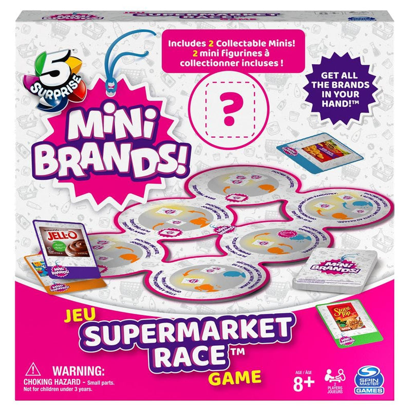 Mini Brands Supermarket Race Game - Shelburne Country Store
