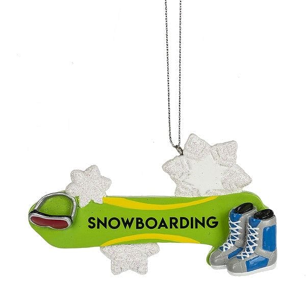 Snowboarding Equipment Ornament - Shelburne Country Store