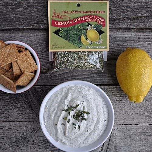 Halladays Lemon Spinich Dip - Shelburne Country Store