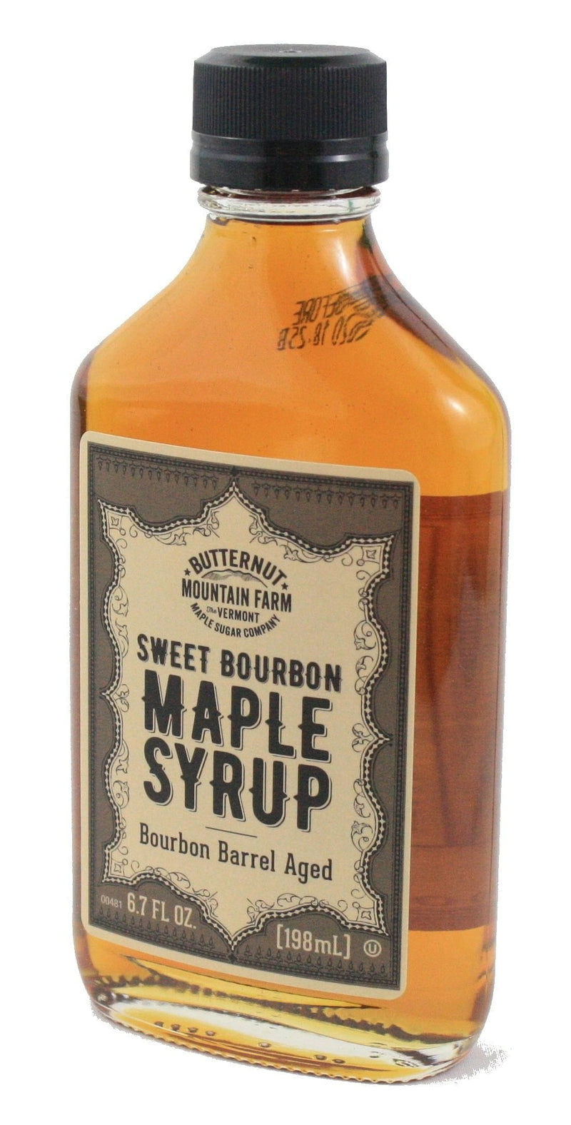 Sweet Bourbon Barrel Aged Maple Syrup - 6.7 Ounce - Shelburne Country Store