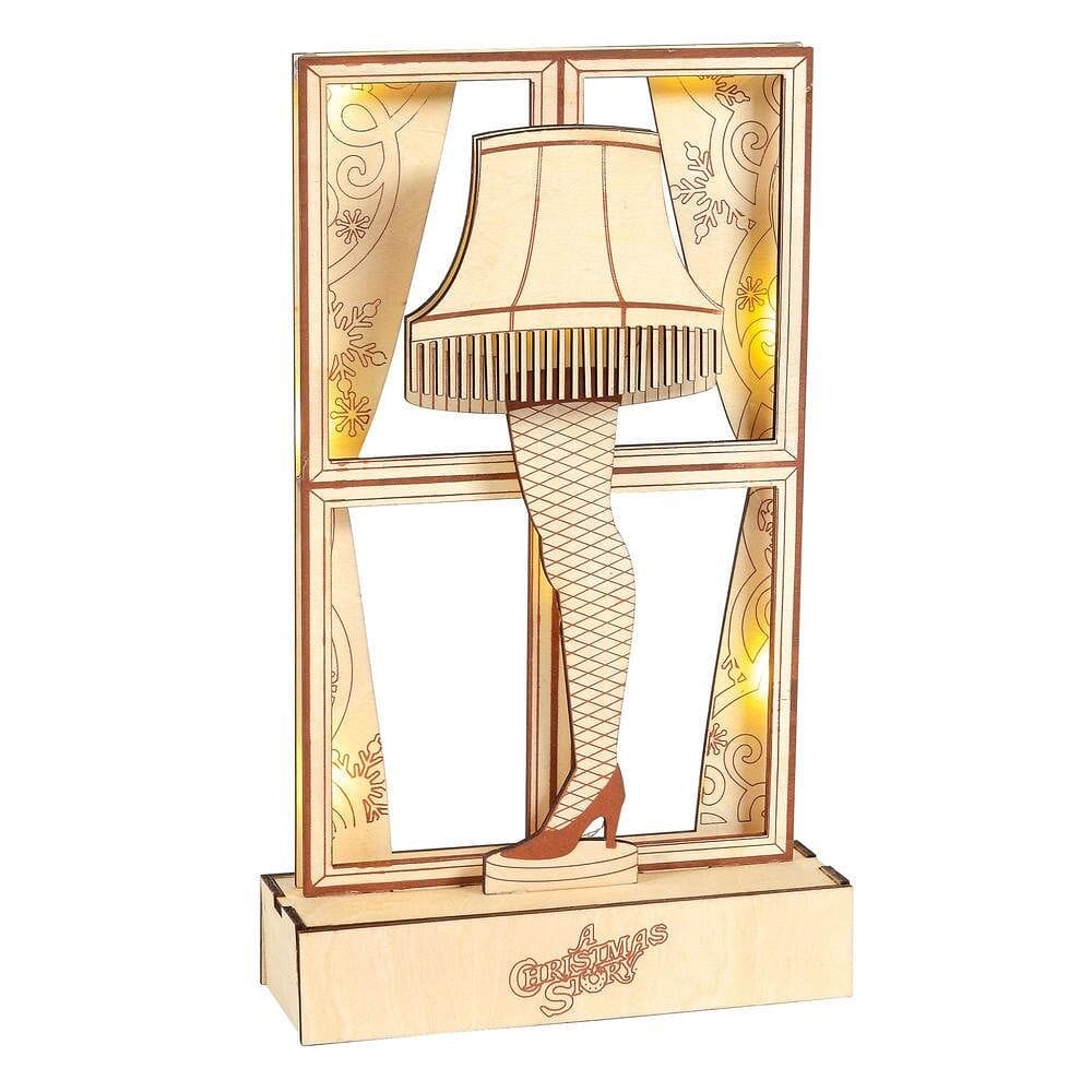 Lighted Leg Lamp Centerpiece - Shelburne Country Store