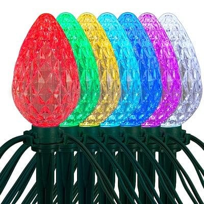GE 8-Piece Color Changing Christmas Light Bulb Christmas Pathway Markers - Shelburne Country Store