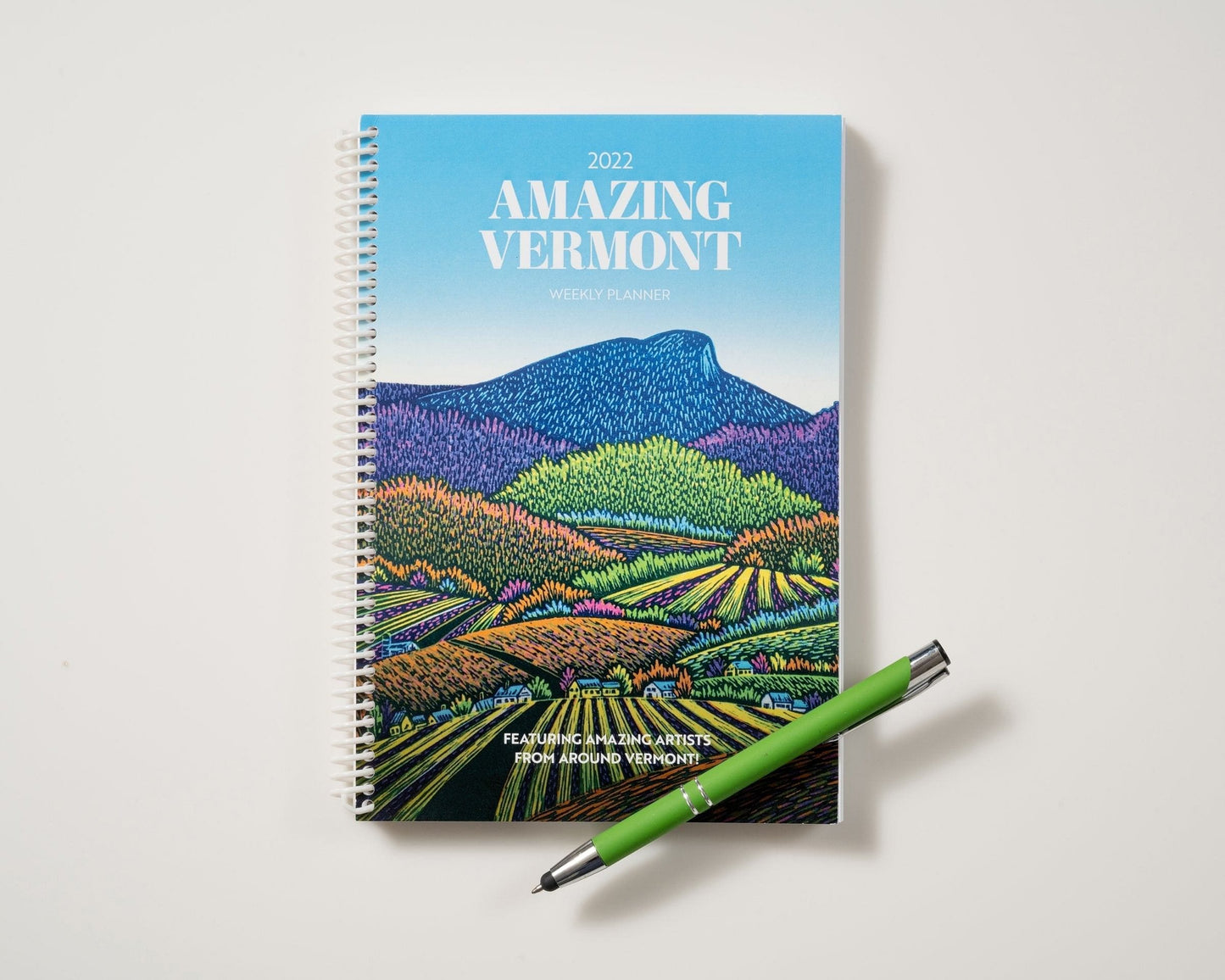 2022 Amazing Vermont - Weekly Planner Book - Shelburne Country Store