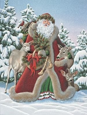 Saint Nick Petite Boxed Cards - Shelburne Country Store