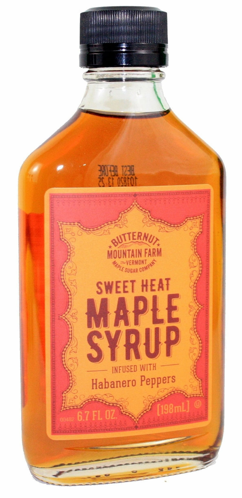 Sweet Heat Infused with Habanero Peppers Maple Syrup - 6.7 Ounce - Shelburne Country Store