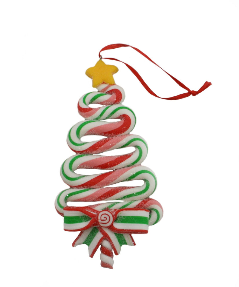 Kurt Adler Candycane Treats Hanging Ornament - Red Candy Cane - Shelburne Country Store