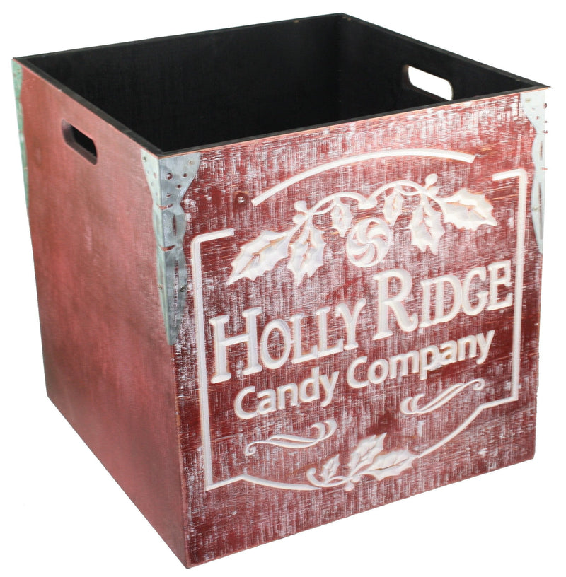 Wooden Engraved Holiday Boxes - Set of 3 - Shelburne Country Store