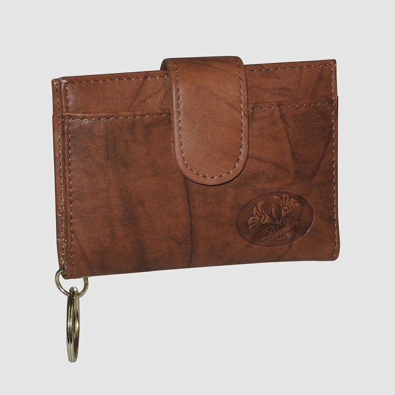 Leather Tab Wallet - - Shelburne Country Store