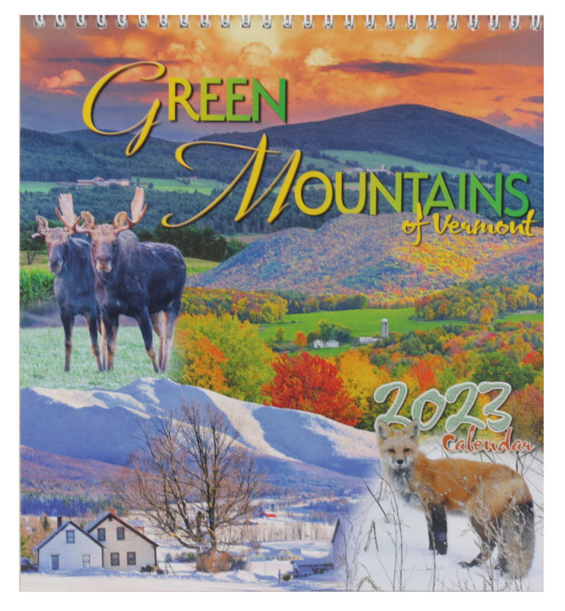 Green Mountauns 2023 Vermont Calendar - Shelburne Country Store