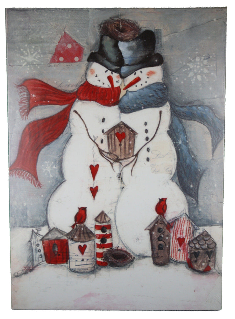 24 inch Snowman Print - - Shelburne Country Store