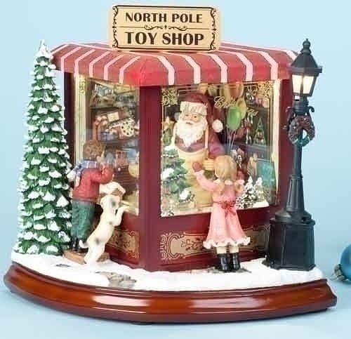 Santa's North Pole Music Box - Shelburne Country Store