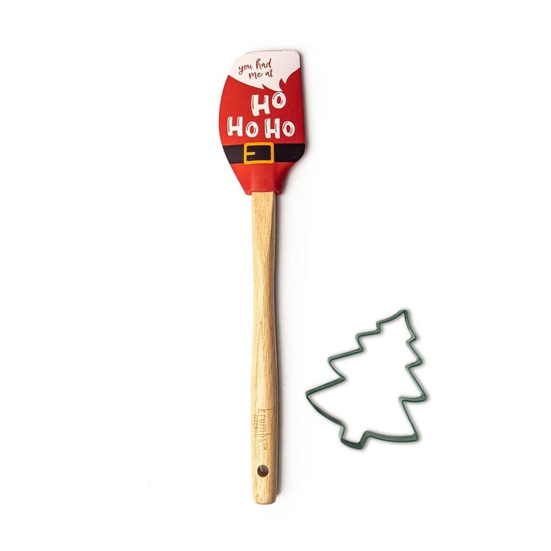 Christmas Spatula With Cookie Cutter Set - You Had Me At Ho Ho Ho - Shelburne Country Store