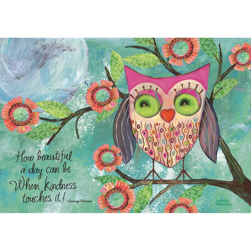 Happy Owl Notecards - Shelburne Country Store