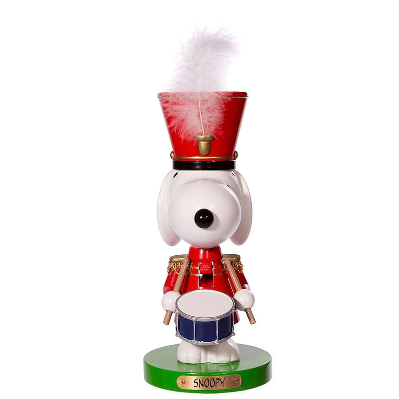 10" Peanuts Snoopy the Drummer Nutcracker - Shelburne Country Store