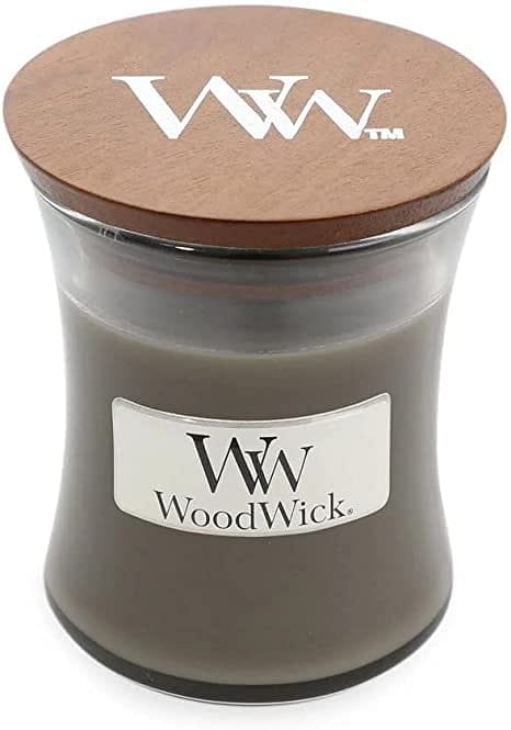 Woodwick Mini Jar 3.4oz Candle - Sand & Driftwood - Shelburne Country Store