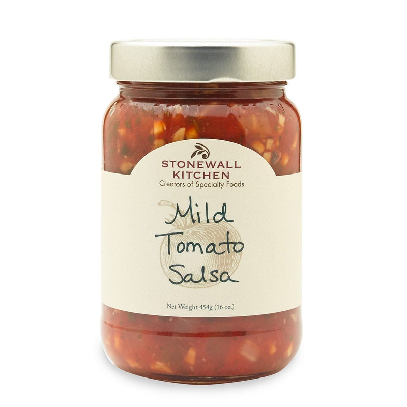 Stonewall Kitchen Mild Tomato Salsa  - 16 oz jar - Shelburne Country Store