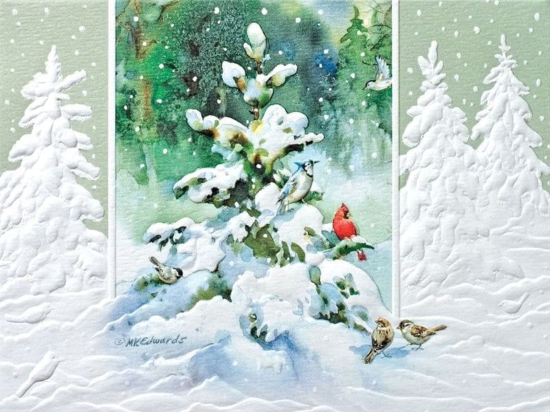 Forest Snow Petite Boxed Cards - Shelburne Country Store