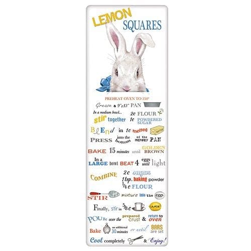 Lemon Square Recipe Towel - Shelburne Country Store