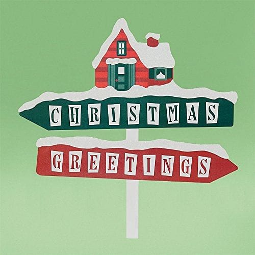 Christmas Greetings Sign - Shelburne Country Store