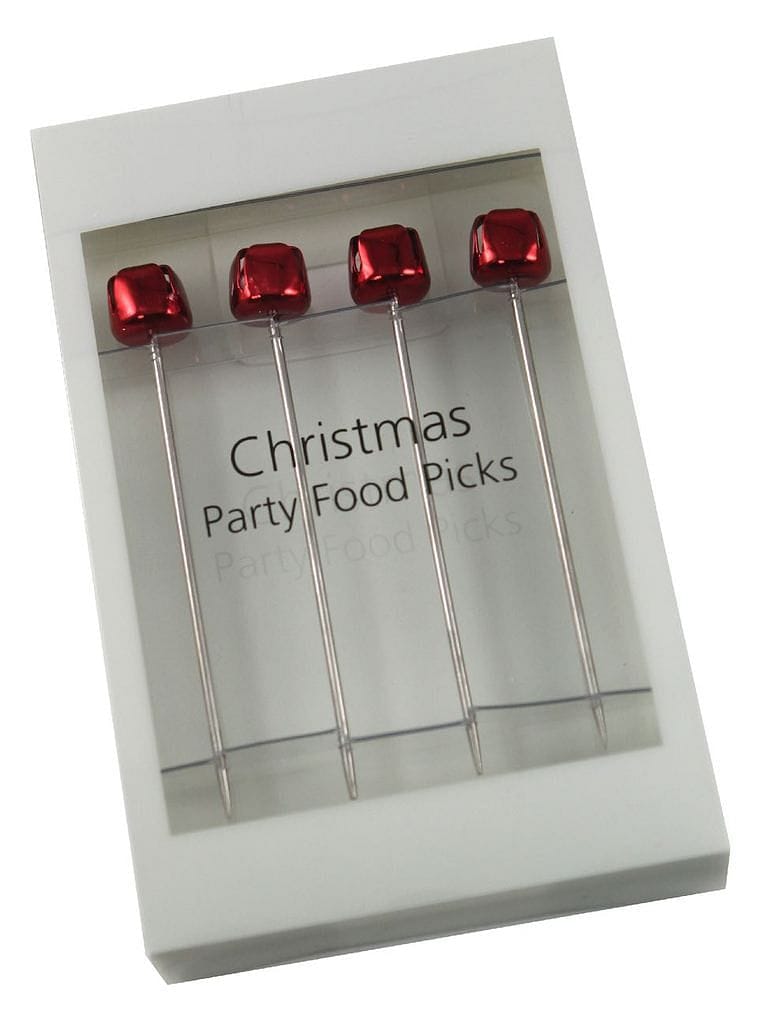 Jingle Bell Party Pick Set - - Shelburne Country Store