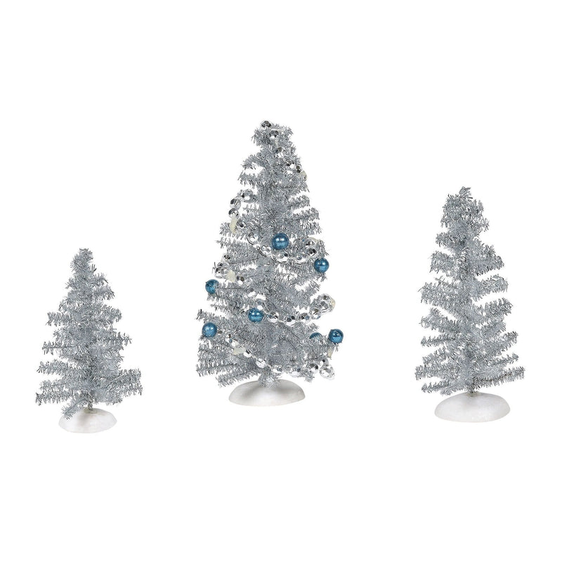 Blue Christmas Tinsels - Shelburne Country Store