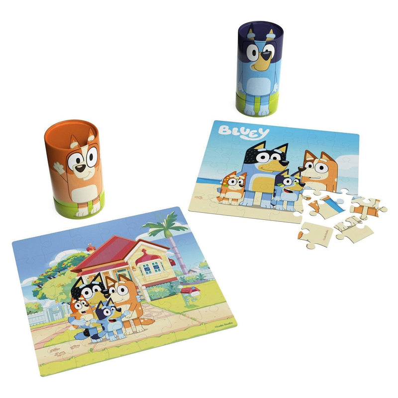 Bluey - Tube Puzzle 2-Pack - Shelburne Country Store
