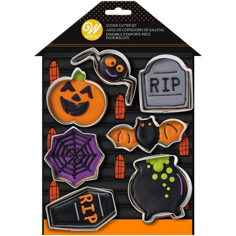 Halloween 7 piece Metal Cookie Cutter Set - Shelburne Country Store