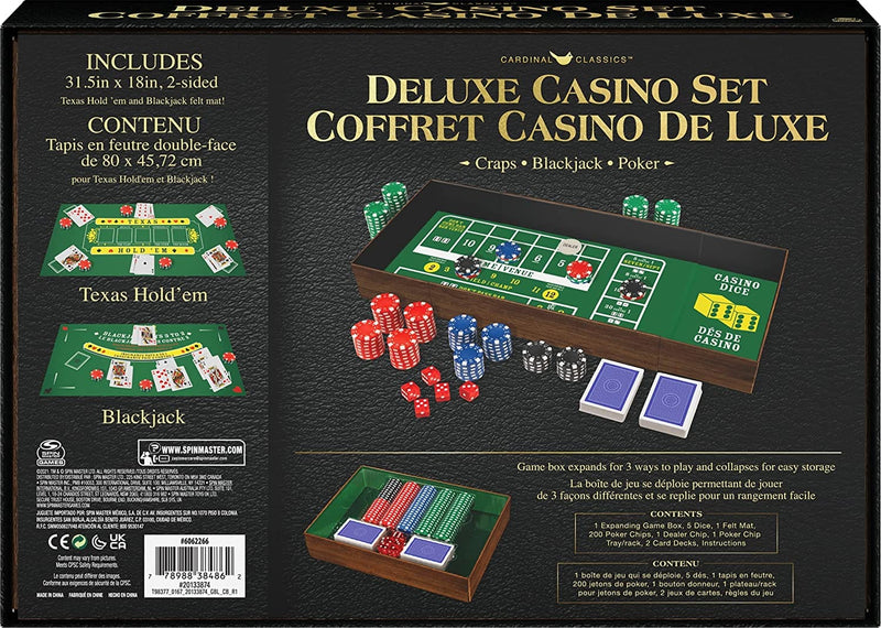 Deluxe Casino Set - Shelburne Country Store